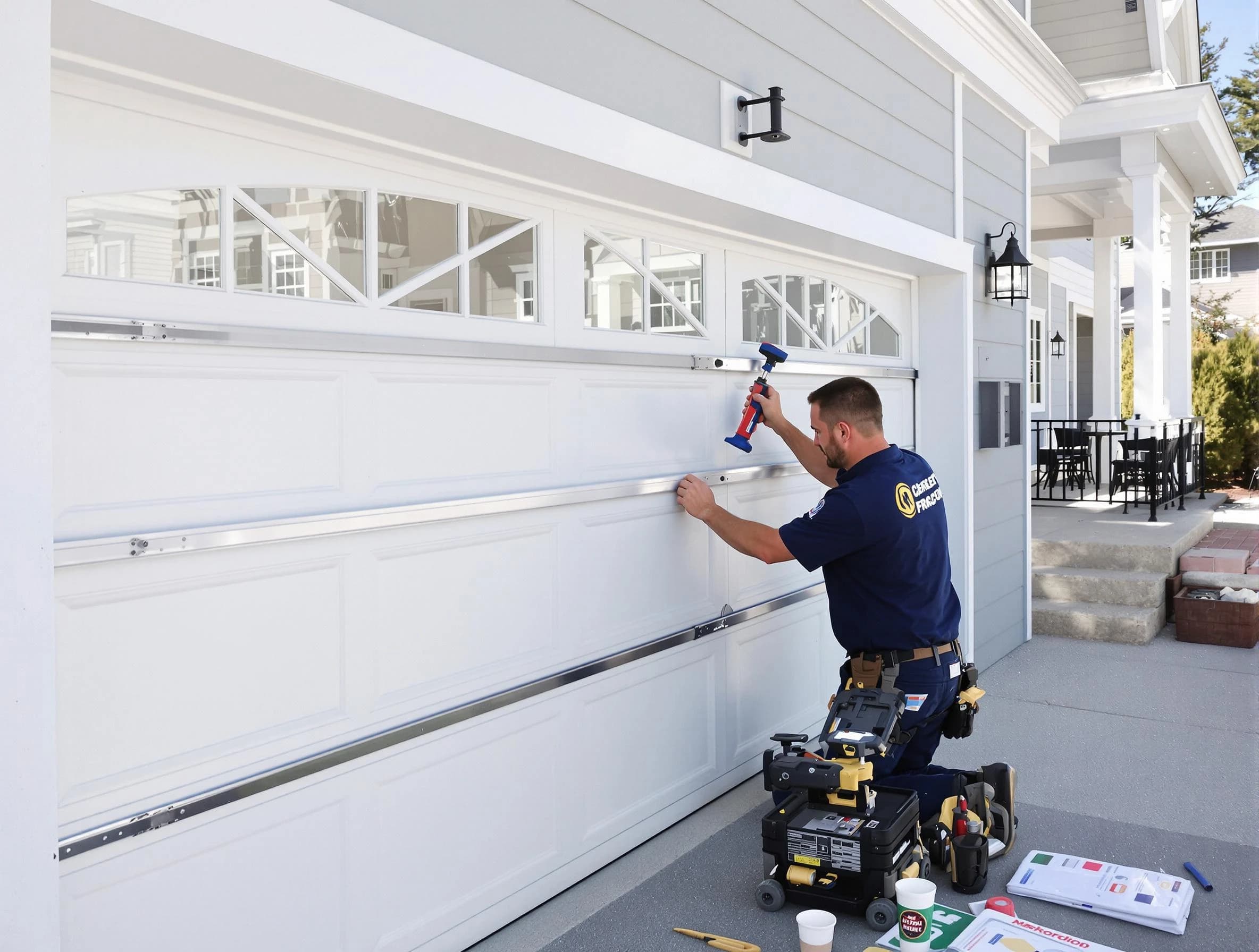 Professional garage door installation by Highland Lakes Garage Door Repair in Highland Lakes