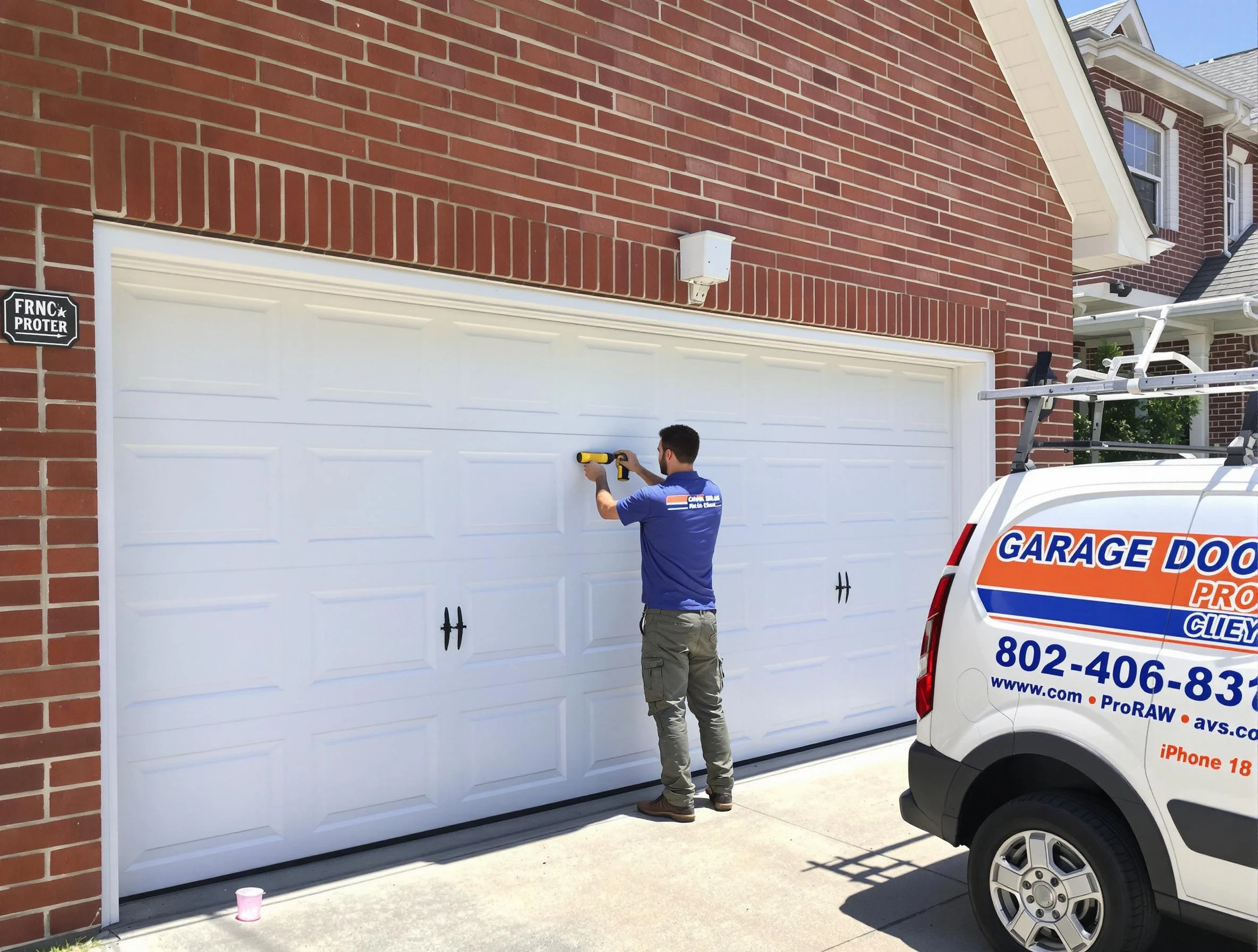 Local garage door repair service by Highland Lakes Garage Door Repair in Highland Lakes